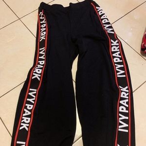 ivy park high waisted lounge pants